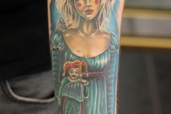 Clown-girl-tattoo