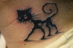ZOMBIE-cat-tattoo