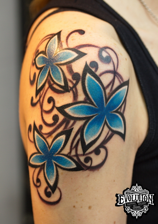 Disighn-flowers-tattoo