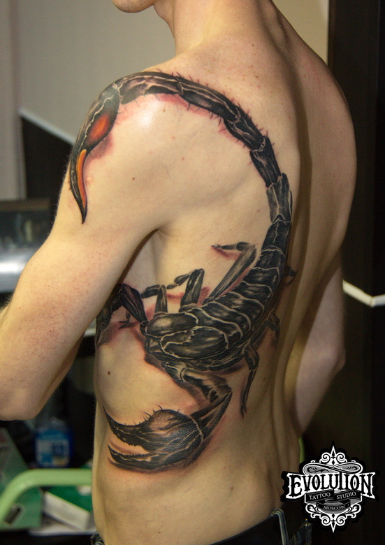 Tattoo-scorpion