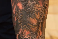Demonic-warrior-tattoo