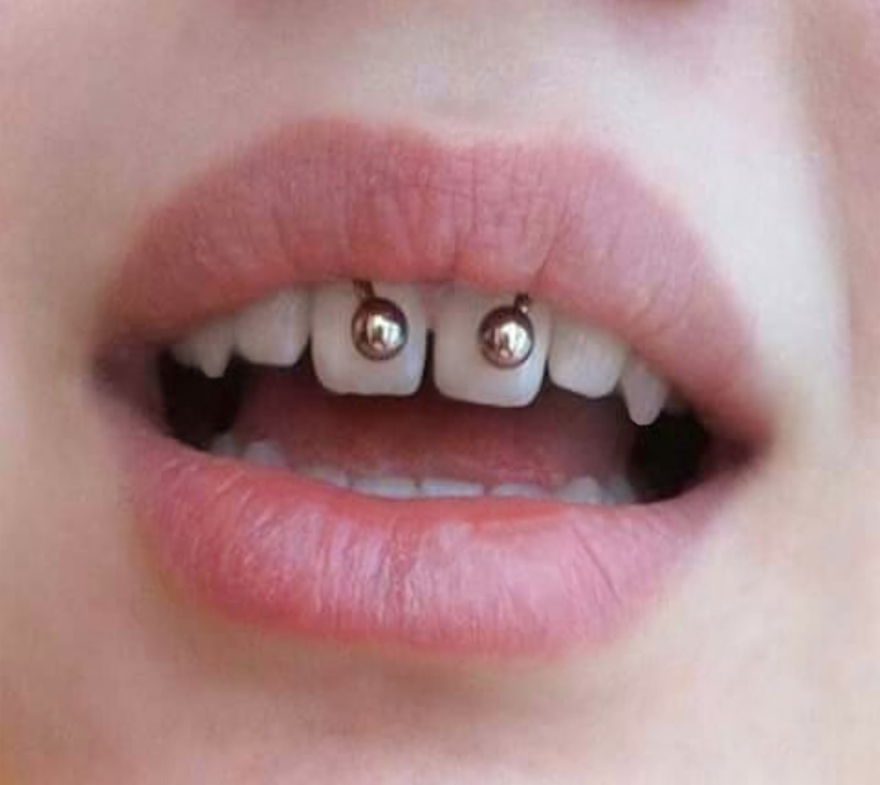 piercing smiley